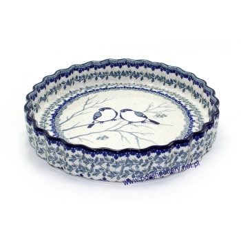 Salaterka duża Ø24cm dek. U4830X Białe Gile